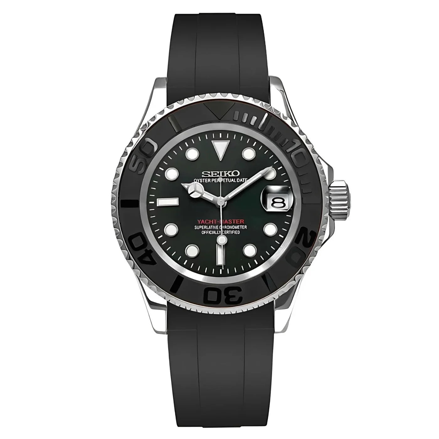 YACHT-MASTER SILVER - BLACK