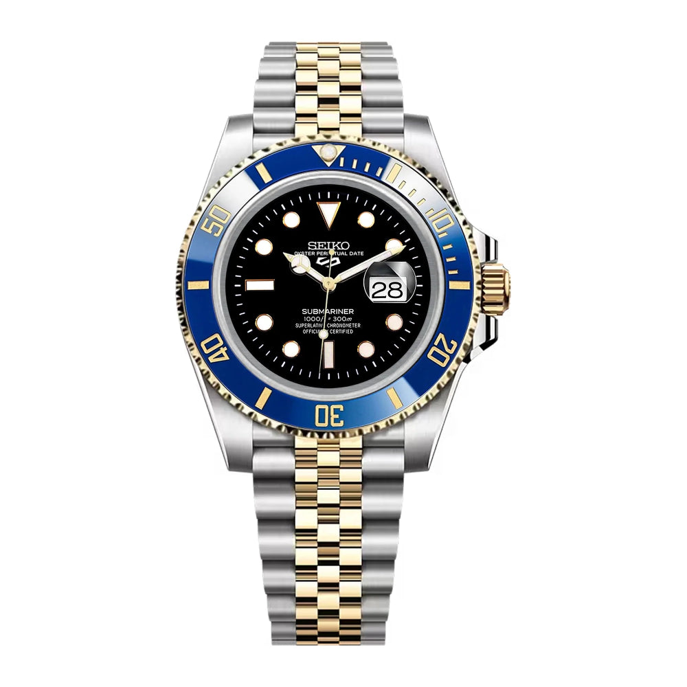 SUBMARINER TWO TONE BLUE - BLACK