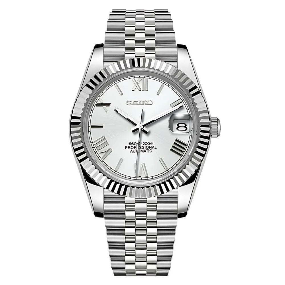 DATEJUST ROMAN SILVER