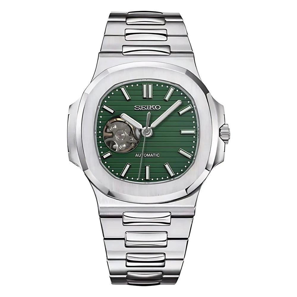 NAUTILUS OLIVE GREEN OPEN MOVEMENT