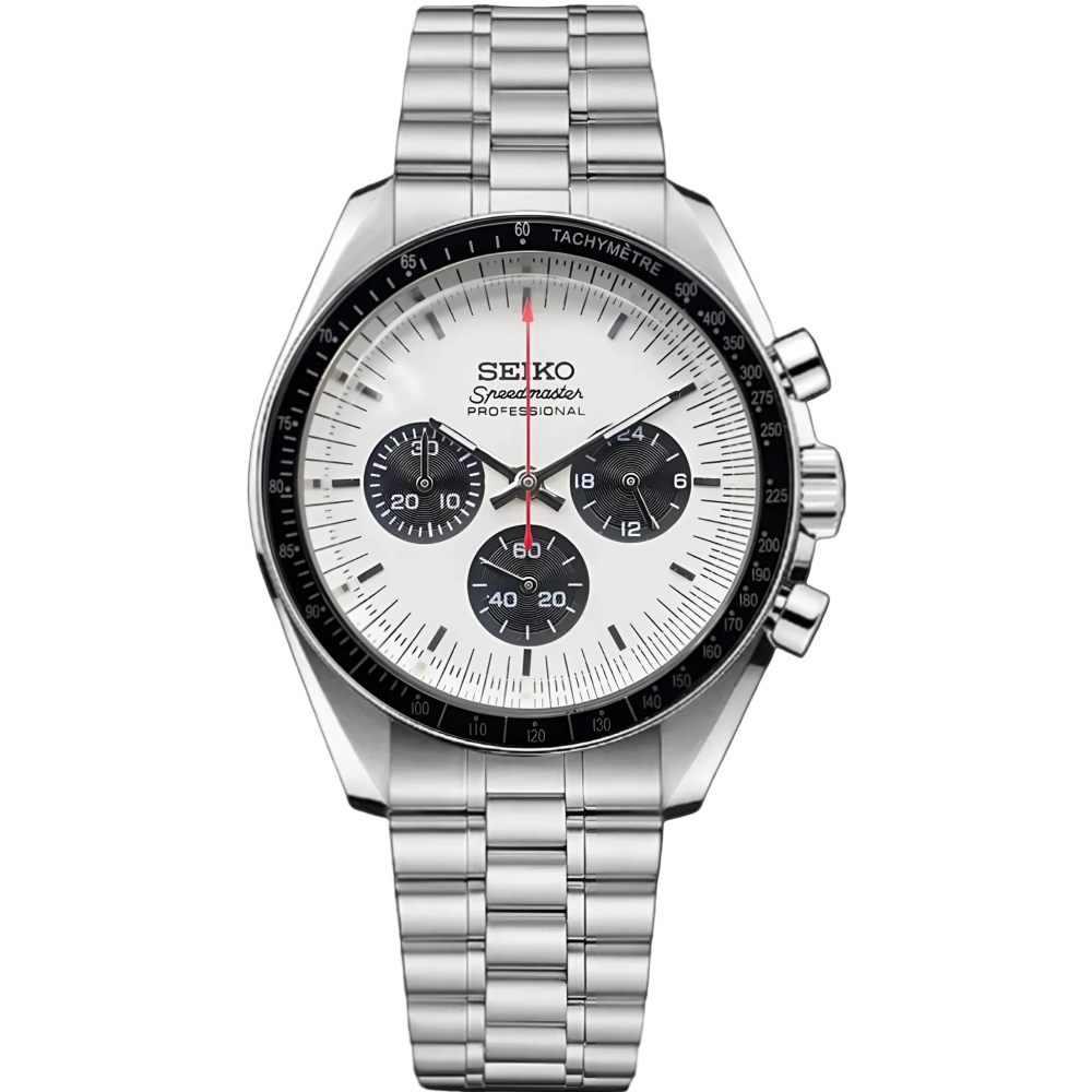 SPEEDMASTER WHITE AND ORANGE