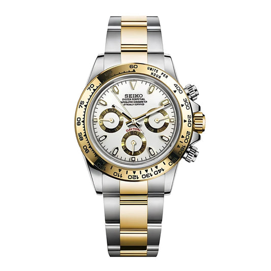 DAYTONA SILVER/GOLD - WHITE