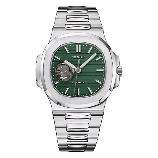 NAUTILUS OLIVE GREEN OPEN MOVEMENT