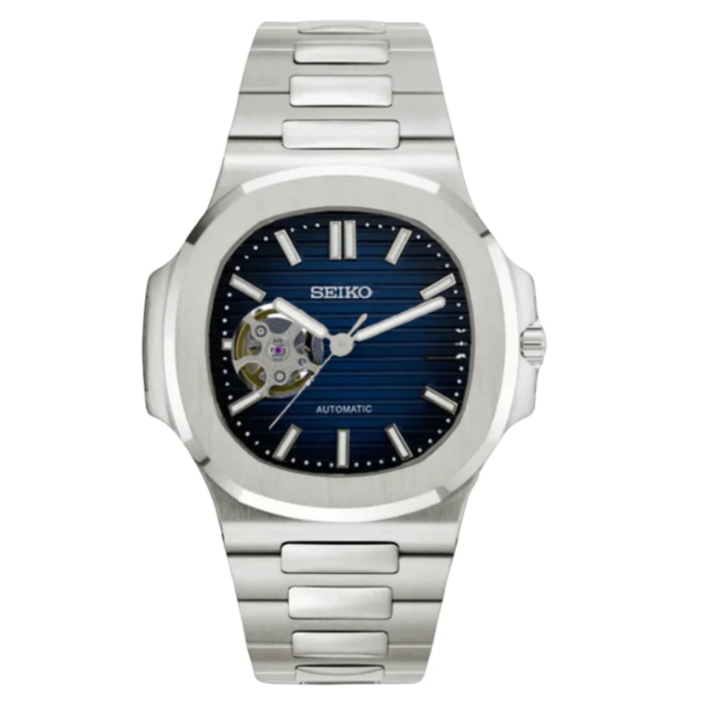 NAUTILUS DARK BLUE OPEN MOVEMENT